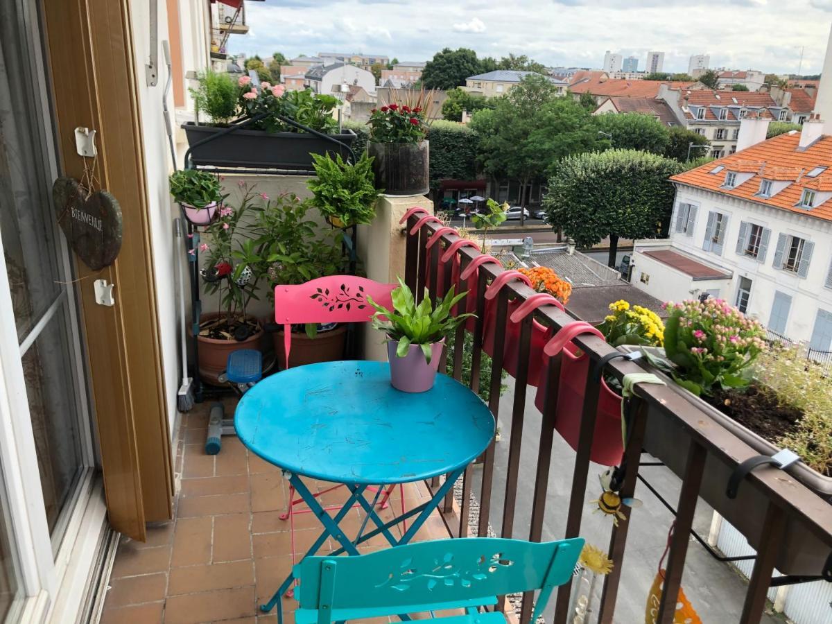Room With Balcon 20 Minutes From Eiffel Tower Choisy-le-Roi Luaran gambar